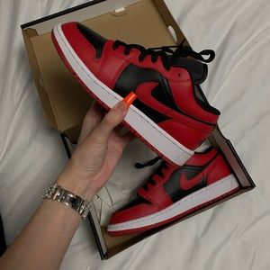 jordan 1 low top gym red